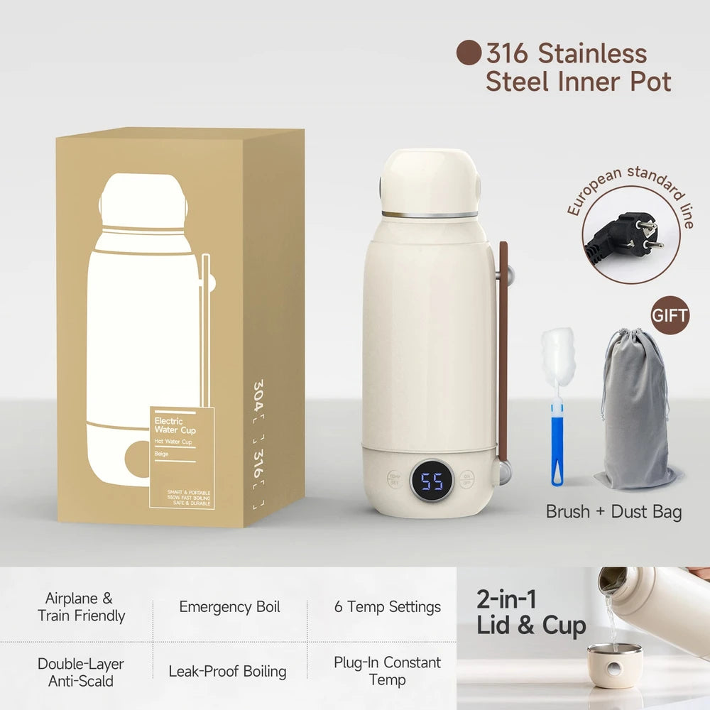 Portable Electric Travel Kettle